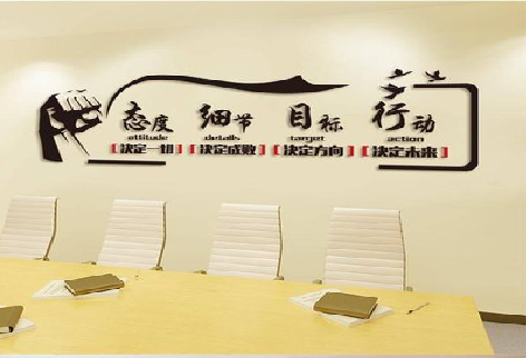 瑞丽企业文化墙主要展示什么？