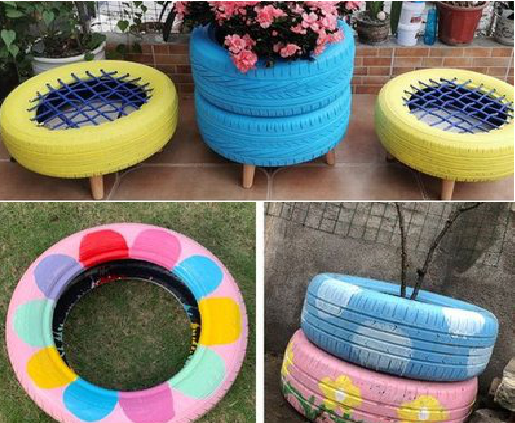 瑞丽墙体彩绘-变废为宝