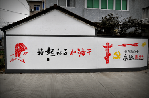 瑞丽乡村振兴墙体彩绘