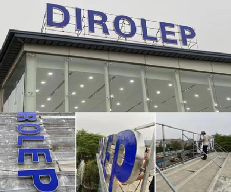 瑞丽楼顶发光字安装的注意事项。